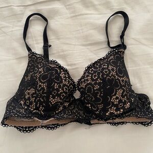 Aerie Black Lace Bra
